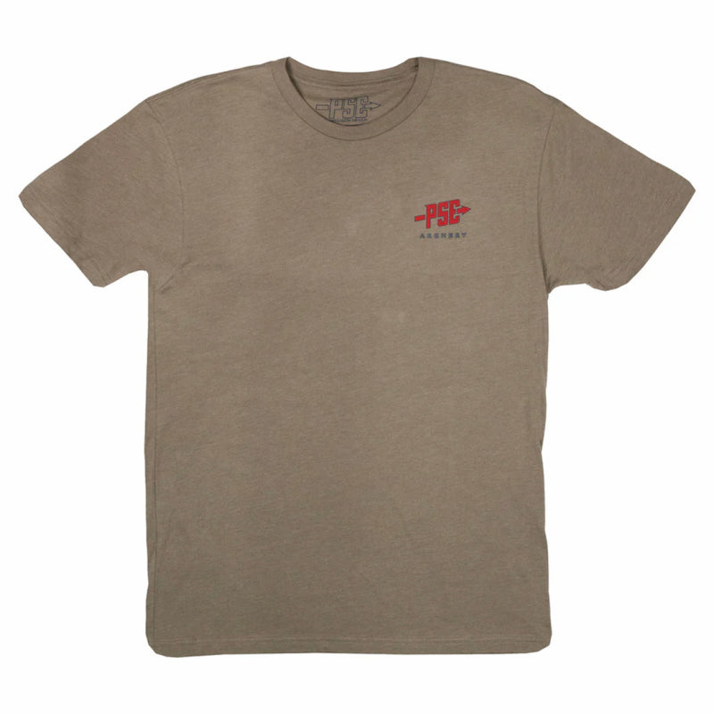 T-shirt PSE Vintage Flag - Vue 2 - Archery Connect