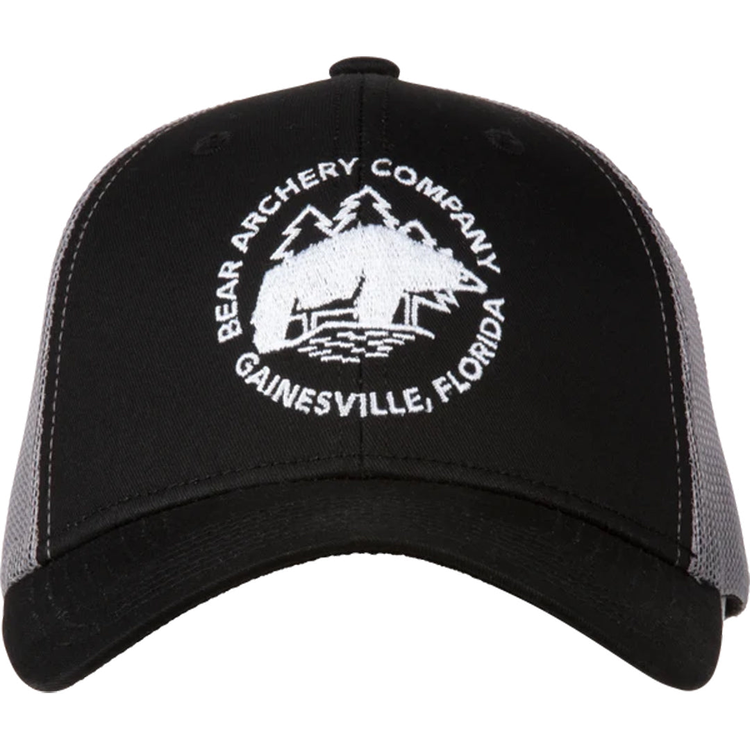 Casquette Bear Archery argent logo traditionnel