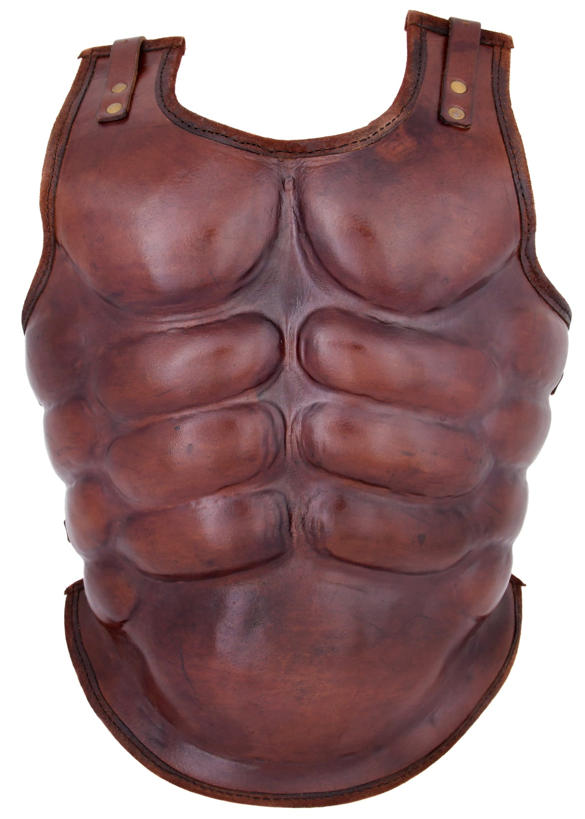 Cuirasse musclée en cuir de style gréco-romain