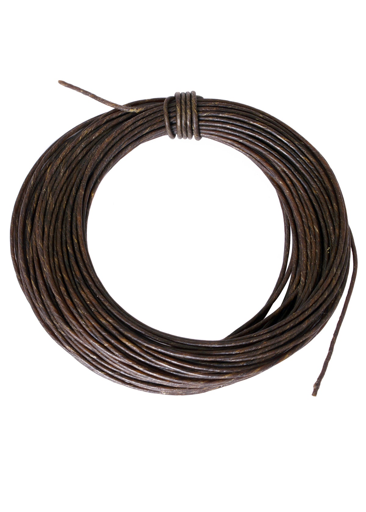 Lacet en cuir de 1,75 mm de diamètre, vendu au mètre