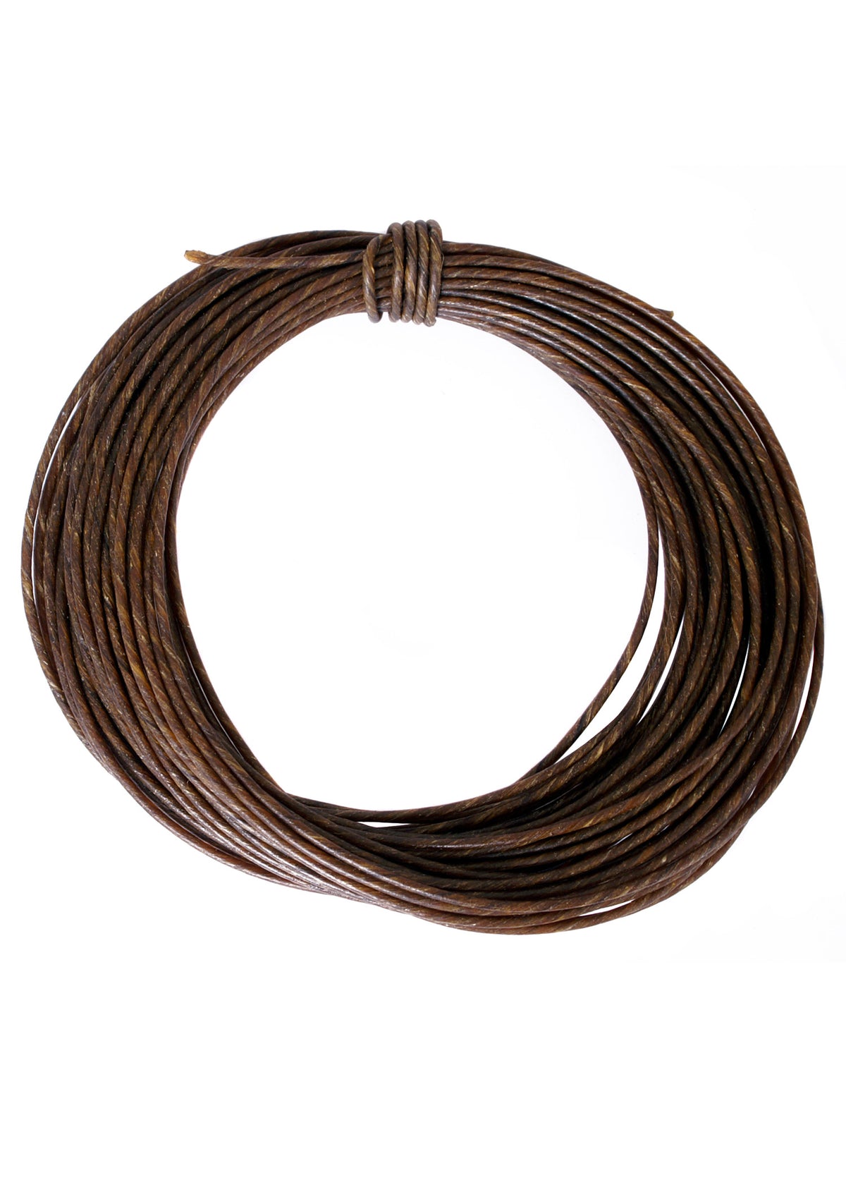 Lacet en cuir de 2,5 mm de diamètre, vendu au mètre