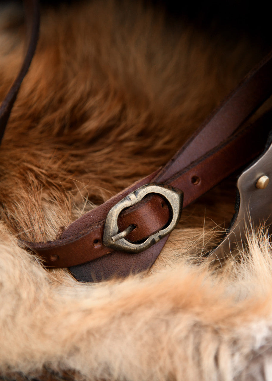 Casque viking à cornes en acier