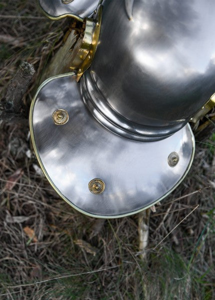 Attischer Helm aus Messing mit Haarbusch, ca. 300 v. Chr.