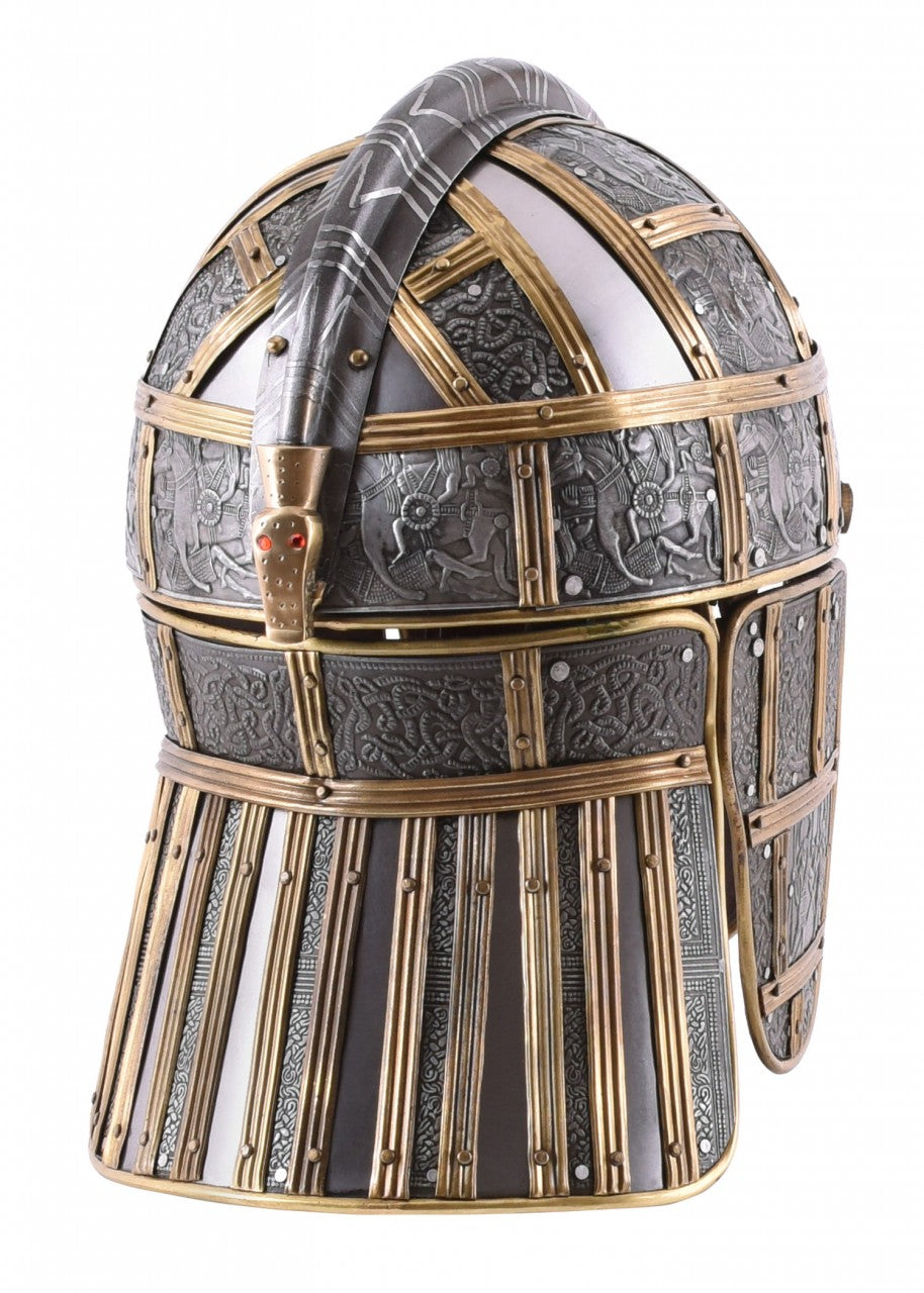 Casque anglo-saxon de Sutton Hoo en acier
