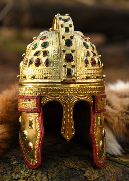 Attischer Helm aus Messing mit Haarbusch, ca. 300 v. Chr.