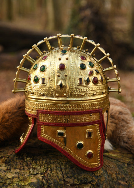 Attischer Helm aus Messing mit Haarbusch, ca. 300 v. Chr.