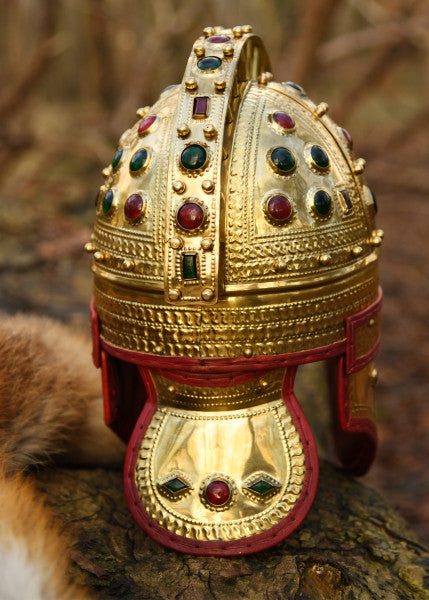 Attischer Helm aus Messing mit Haarbusch, ca. 300 v. Chr.