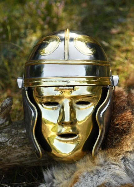 Casque facial impérial gaulois