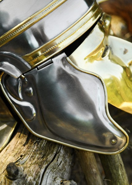 Casque facial impérial gaulois