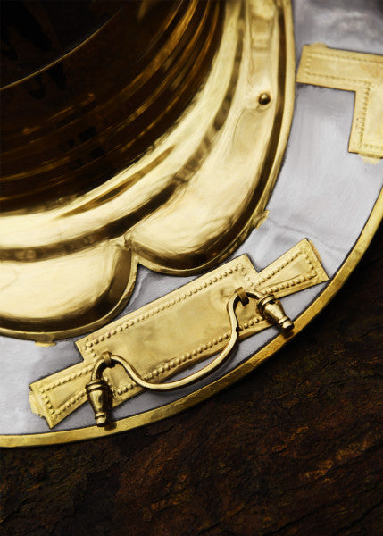 Attischer Helm aus Messing mit Haarbusch, ca. 300 v. Chr.
