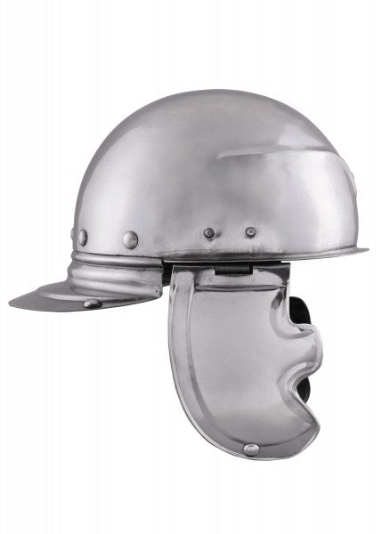 Attischer Helm aus Messing mit Haarbusch, ca. 300 v. Chr.