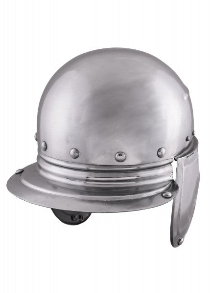 Attischer Helm aus Messing mit Haarbusch, ca. 300 v. Chr.
