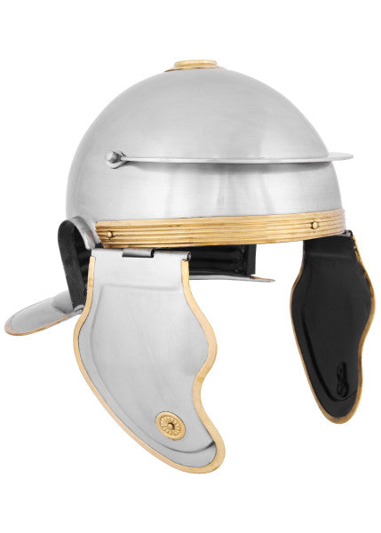 Attischer Helm aus Messing mit Haarbusch, ca. 300 v. Chr.