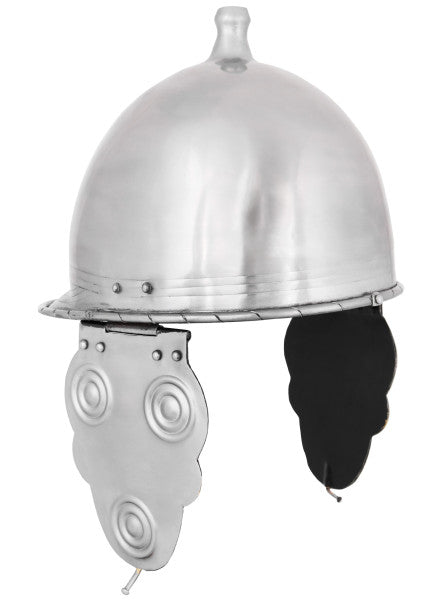 Attischer Helm aus Messing mit Haarbusch, ca. 300 v. Chr.
