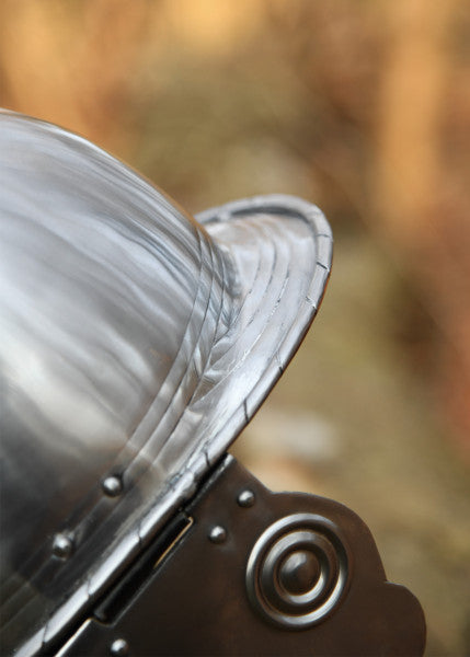 Attischer Helm aus Messing mit Haarbusch, ca. 300 v. Chr.