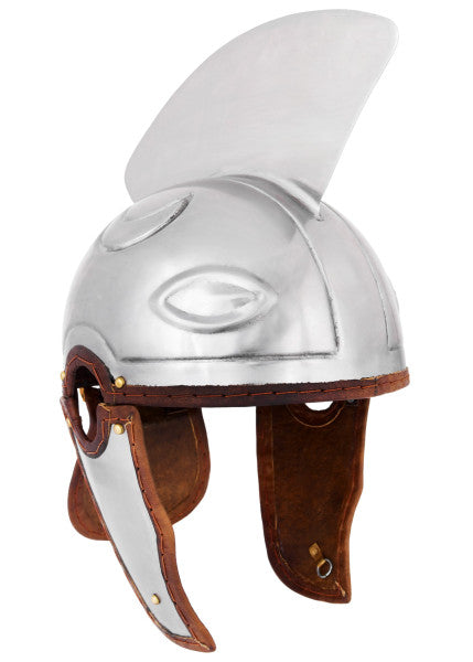 Casque de centurion romain tardif (Intercisa IV), acier