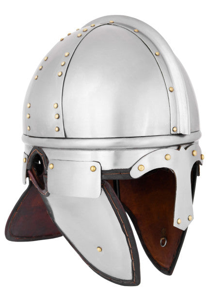 Attischer Helm aus Messing mit Haarbusch, ca. 300 v. Chr.