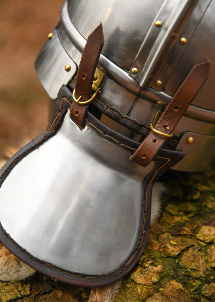 Casque à pinces d'infanterie romaine tardive -Burgh Castle-