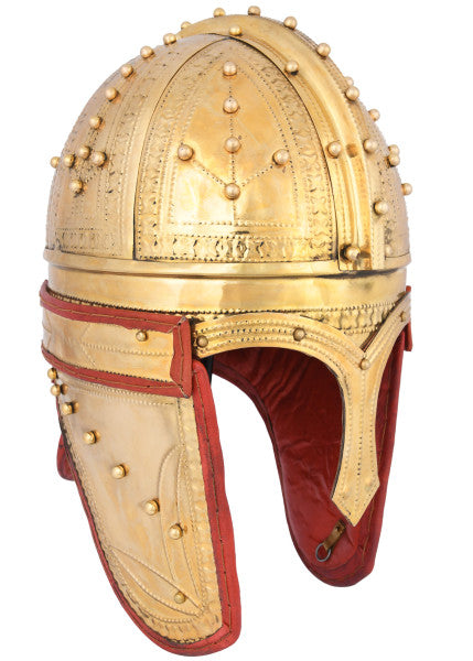 Attischer Helm aus Messing mit Haarbusch, ca. 300 v. Chr.