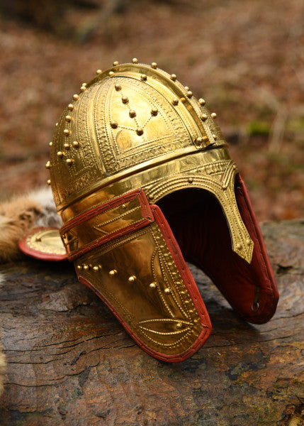 Attischer Helm aus Messing mit Haarbusch, ca. 300 v. Chr.