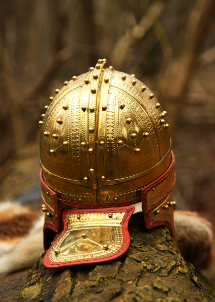 Attischer Helm aus Messing mit Haarbusch, ca. 300 v. Chr.