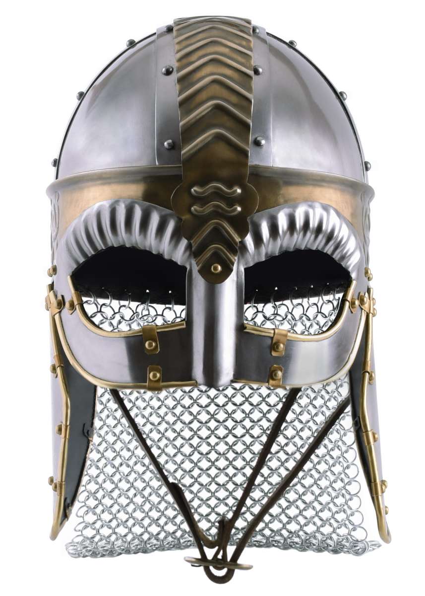 Casque à lunettes Beowulf avec pattes de joue et brins de chaîne