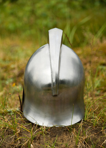 Casque de gladiateur Maximus en acier, sans épines
