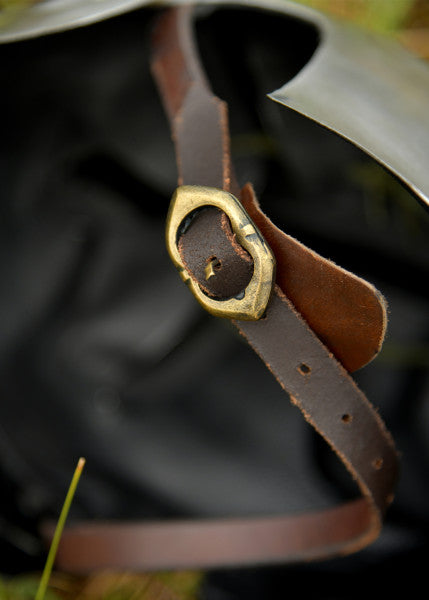 Casque de gladiateur Maximus en acier, sans épines
