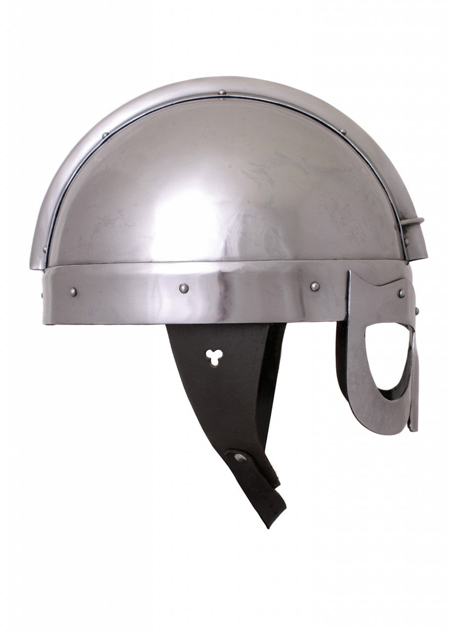 Casque viking à lunettes en acier 2 mm
