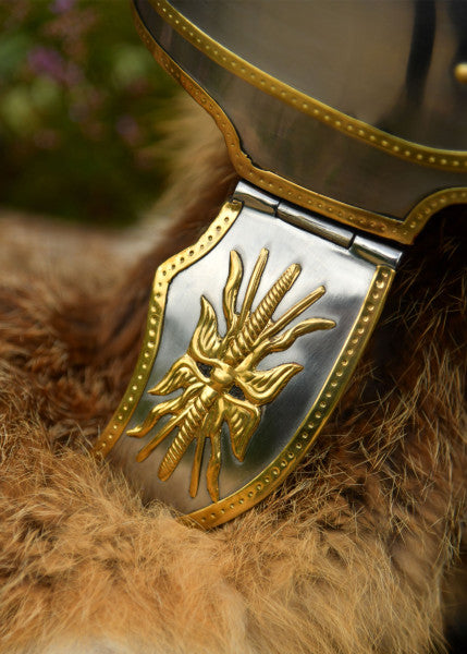 Attischer Helm mit Haarbusch, Stahl 1,6 mm