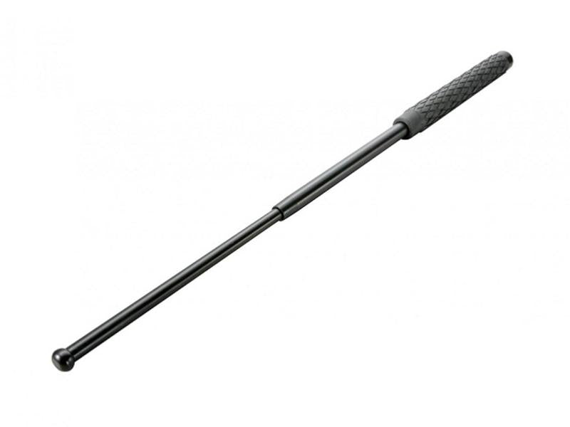 Perfecta Matraque Téléscopique Acier Grip Elastomère 21'' 53cm Noire
