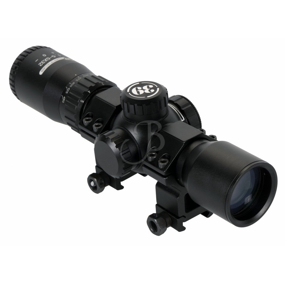 Lunette arbalète 39Optics 1.5-5x32 IR vue 3