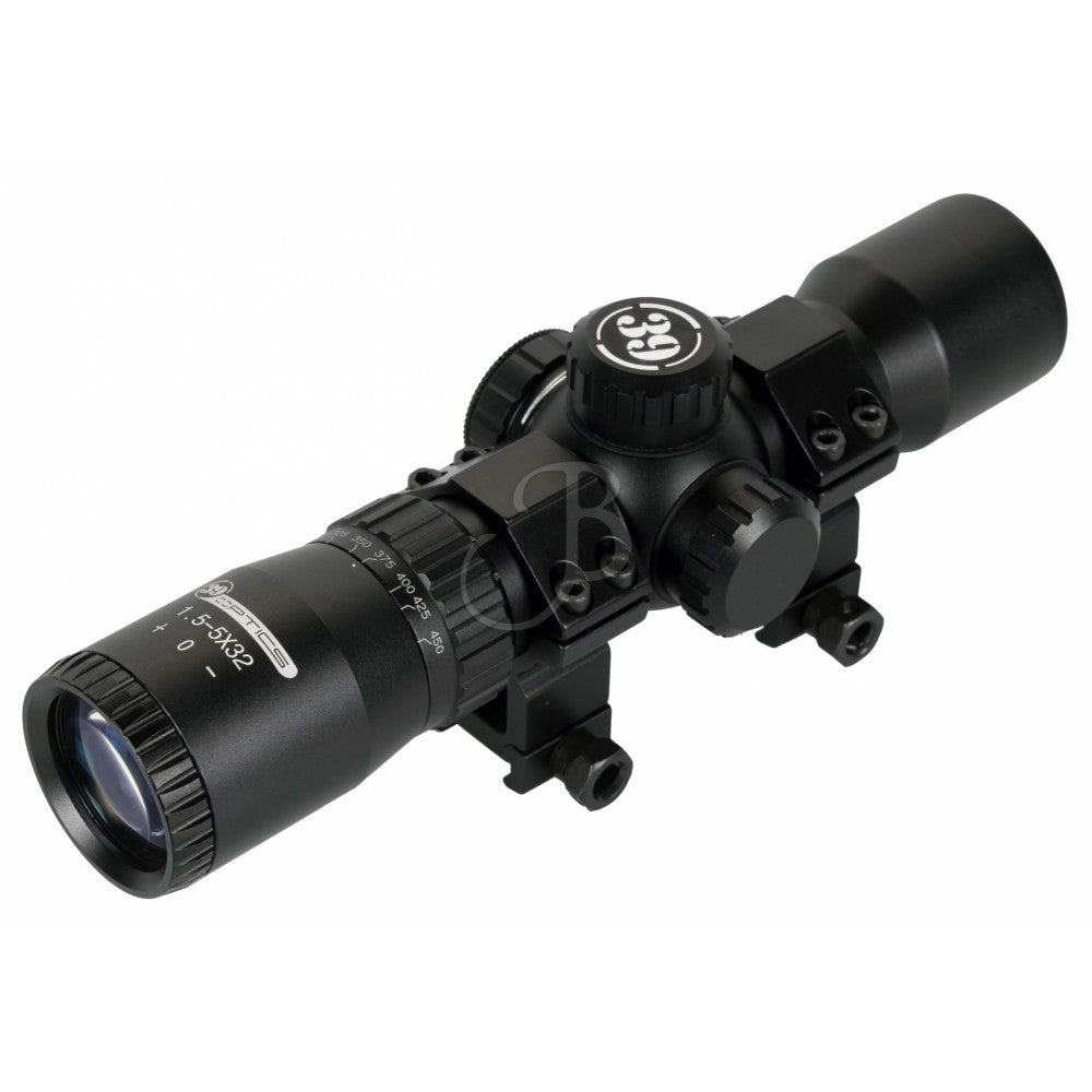 Lunette arbalète 39Optics 1.5-5x32 IR vue 4