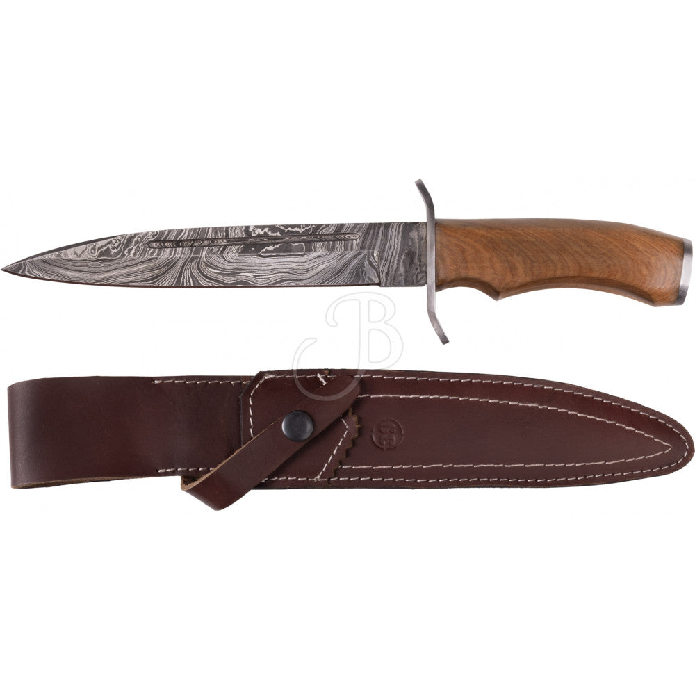 Couteau 39Outdoor Bowie 32cm Bois - Vue 2 - Archery Connect
