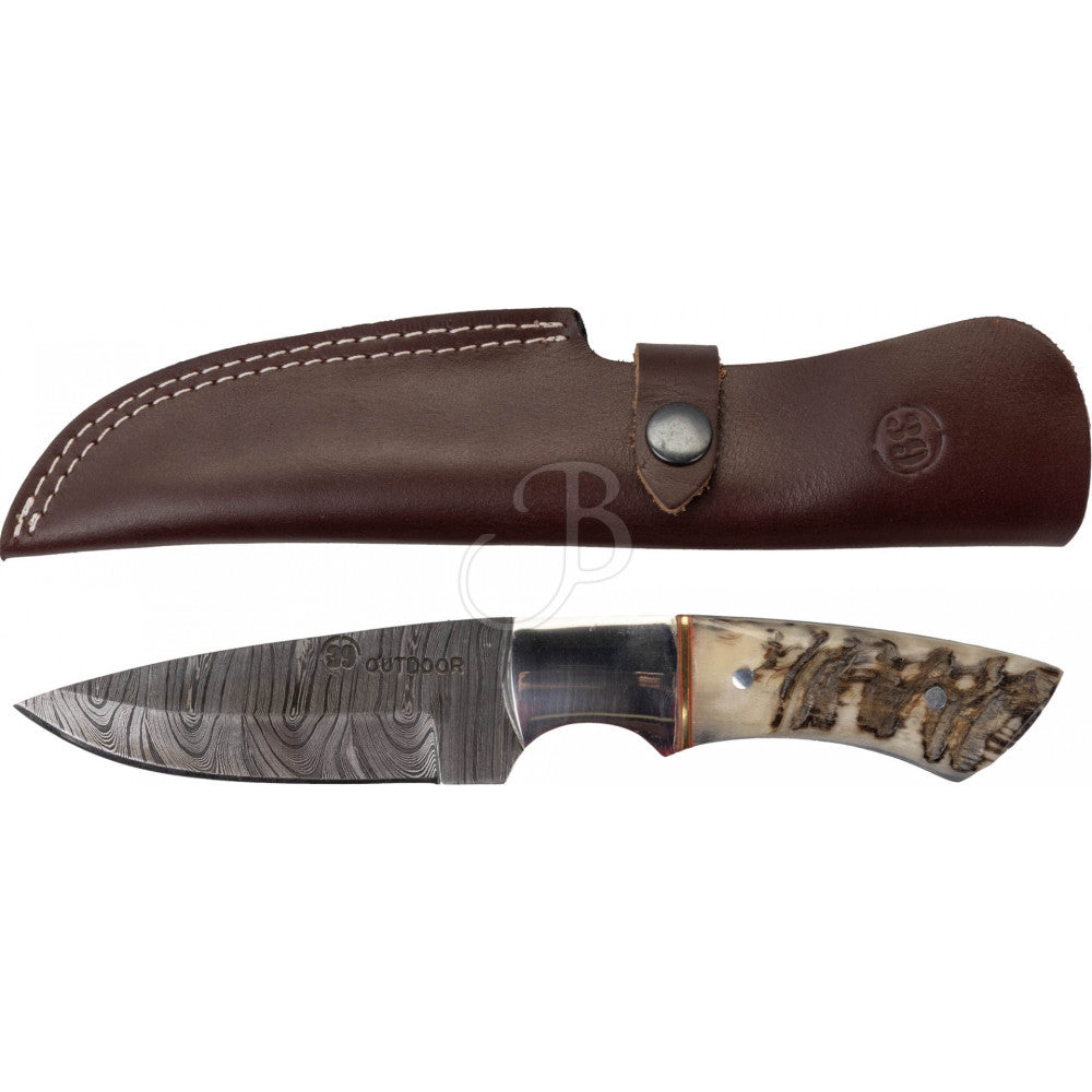 Couteau 39Outdoor Damascus 23.5cm - Vue 2 - Archery Connect