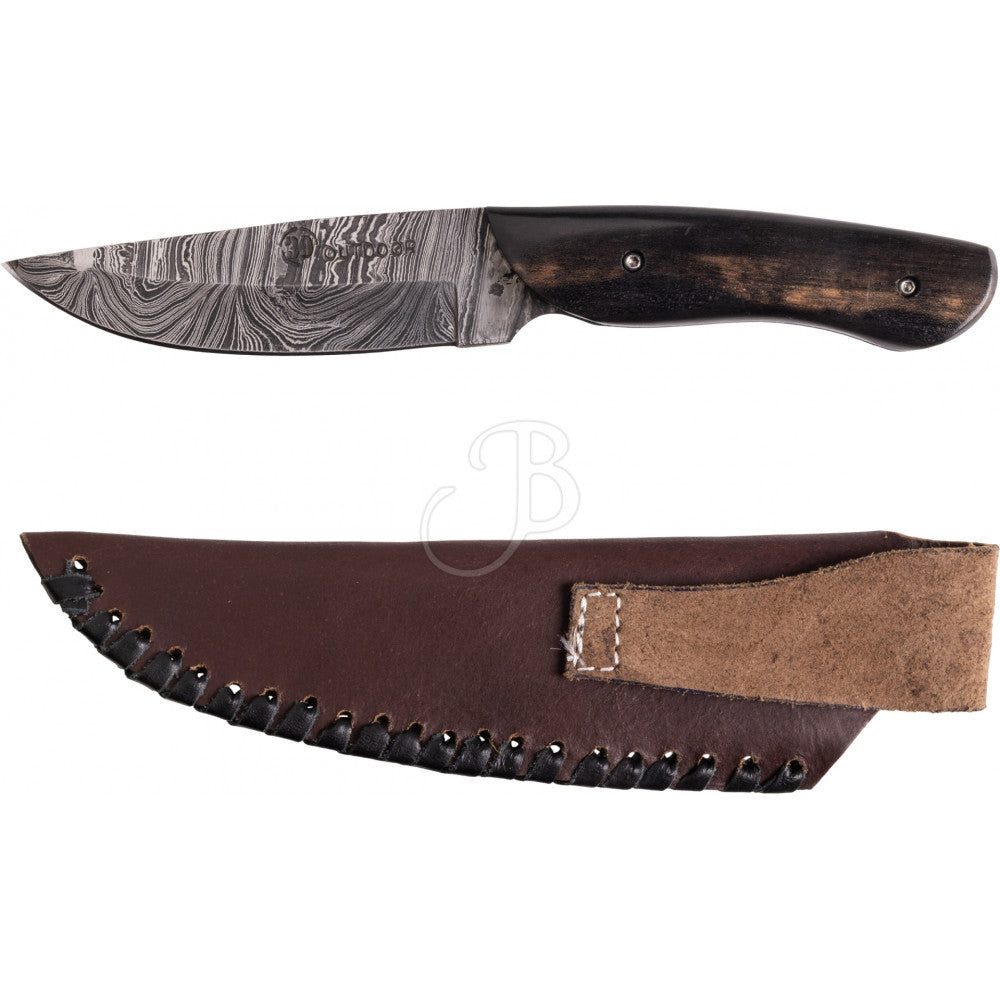 Couteau 39Outdoor MD Wood H. Damast - Vue 3 - Archery Connect