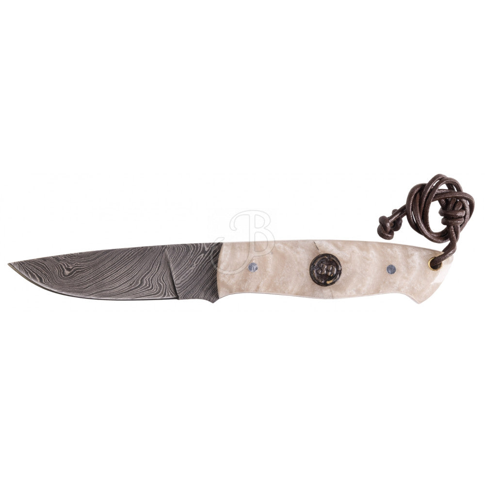 Couteau 39Outdoor Damascus 21cm - Archery Connect