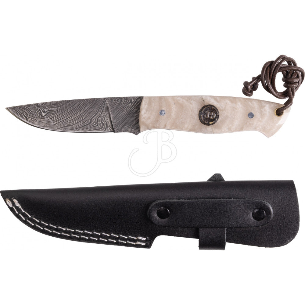 Couteau 39Outdoor Damascus 21cm - Vue 3 - Archery Connect