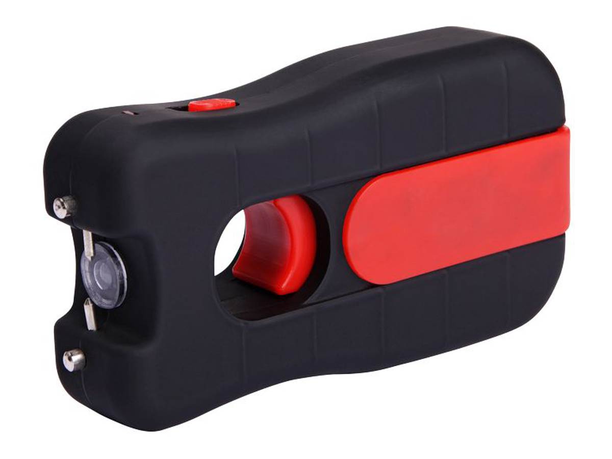 Shocker Mod 802 Noir/Rouge 3000000V lampe 200Lm w/housse rechargeable