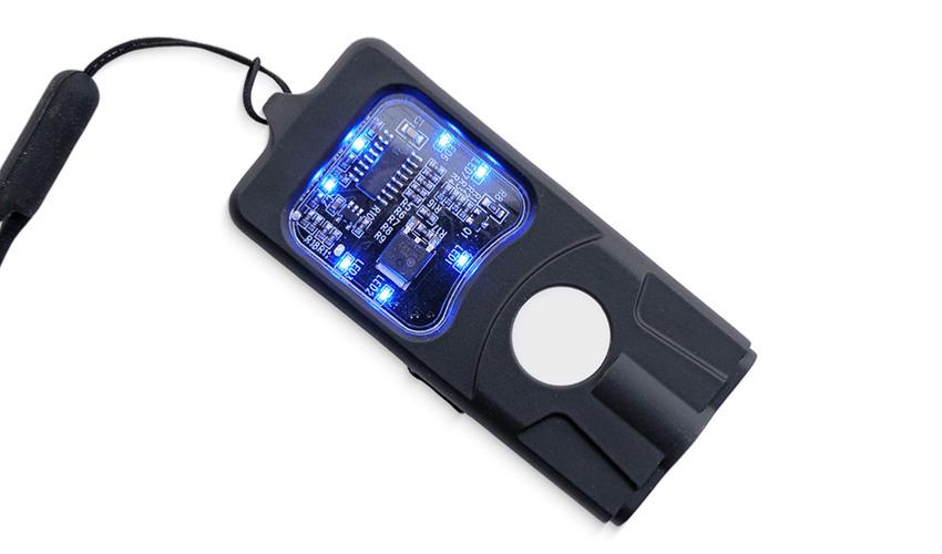 Shocker Mini TW-2301 à LEDs Bleues 4 000 000V avec dragonne