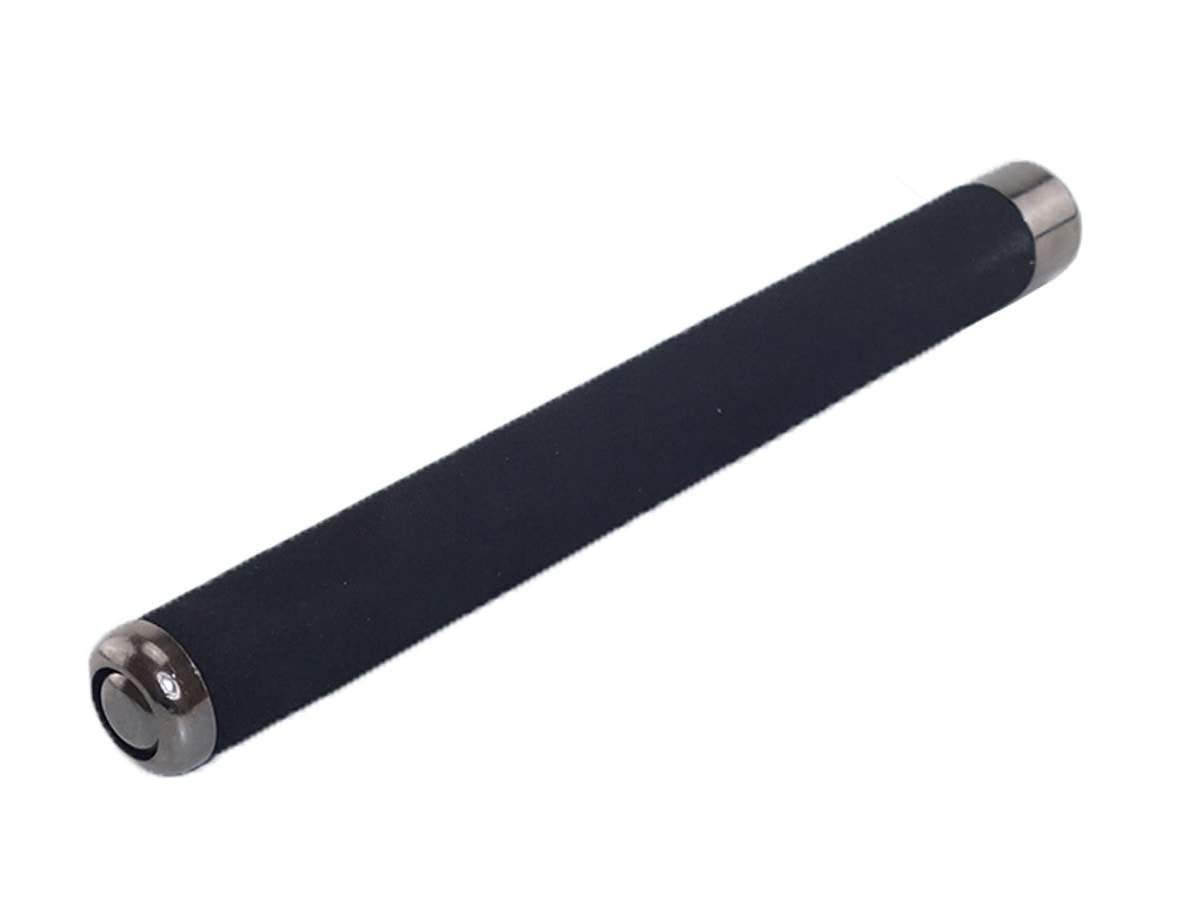 Matraque Téléscopique Acier Grip Mousse 26 pouces Noir chrome