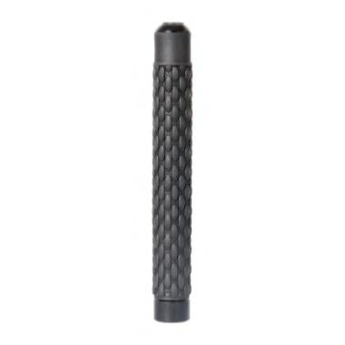 Matraque Téléscopique Acier Grip Caoutchouc 21 pouces Noir avec étui