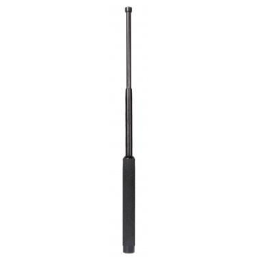 Matraque Téléscopique Acier Grip Mousse 21 pouces Noir avec étui