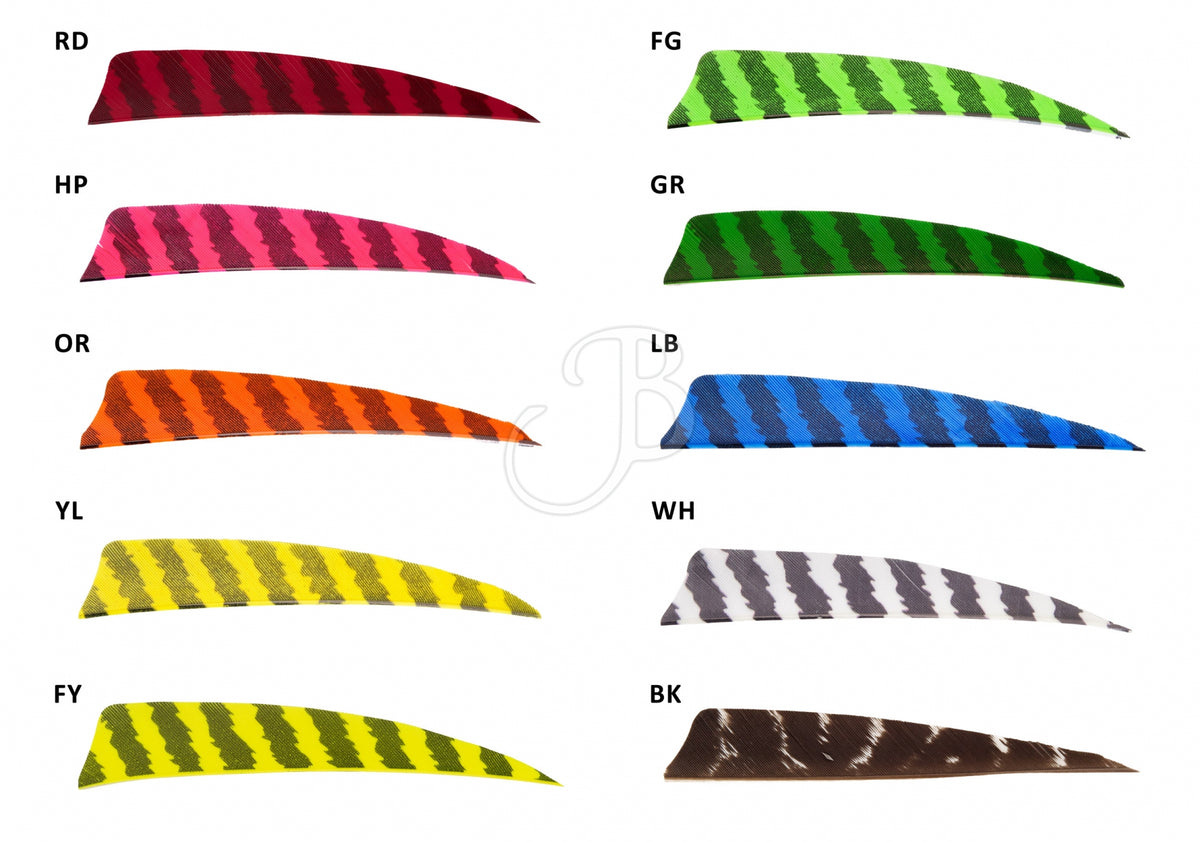 Cross-X Plumes Nat. 4" SH Barred