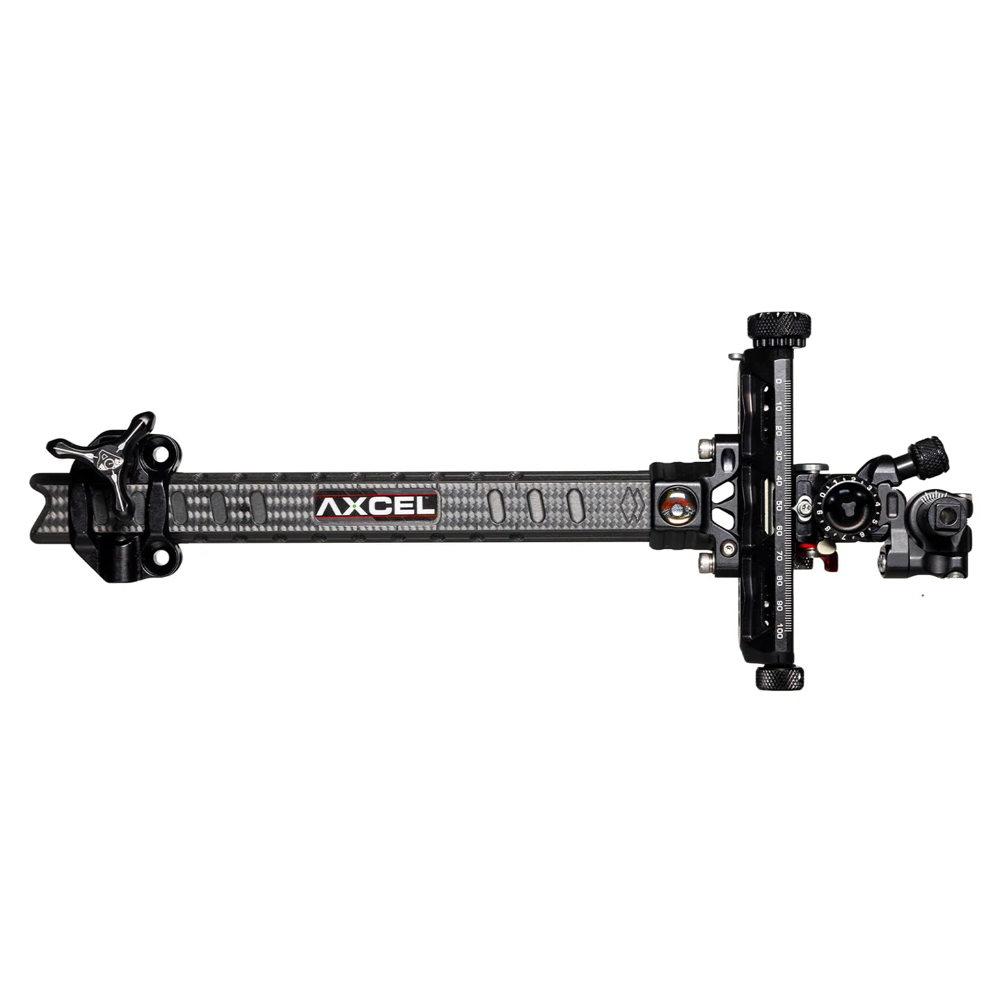 Viseur Arc à Poulies Axcel Sight Achieve XP Pro UHM Diamond Weave Carbon Bar Compound 9"