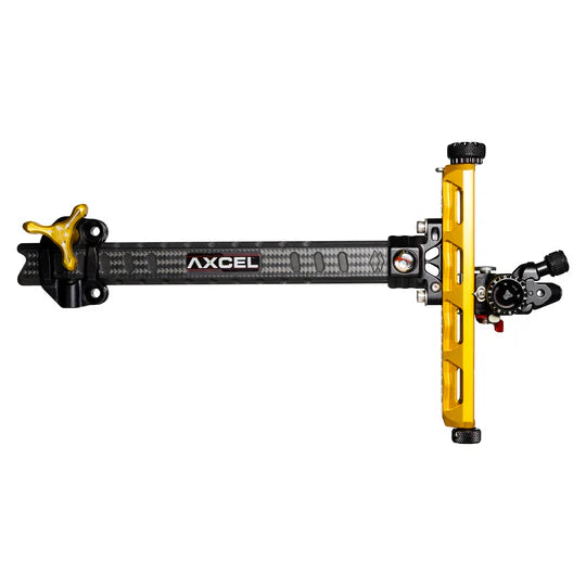 Mirino per arco ricurvo Axcel Sight Achieve XP Pro UHM Diamond Weave Carbon Bar