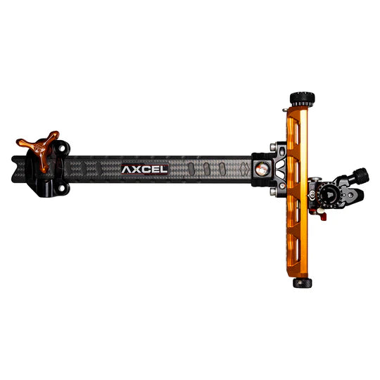 Mirino per arco ricurvo Axcel Sight Achieve XP Pro UHM Diamond Weave Carbon Bar