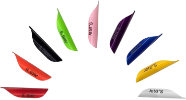 Plumes Jet6 Archery Vane S 1.75 pouces