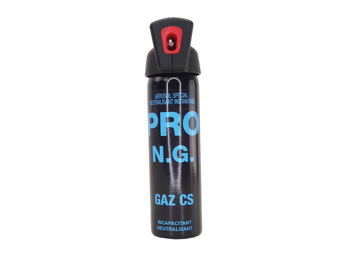Aérosol de Défense Gaz 100ML CS Poignée NG - Vue 4 - Archery Connect