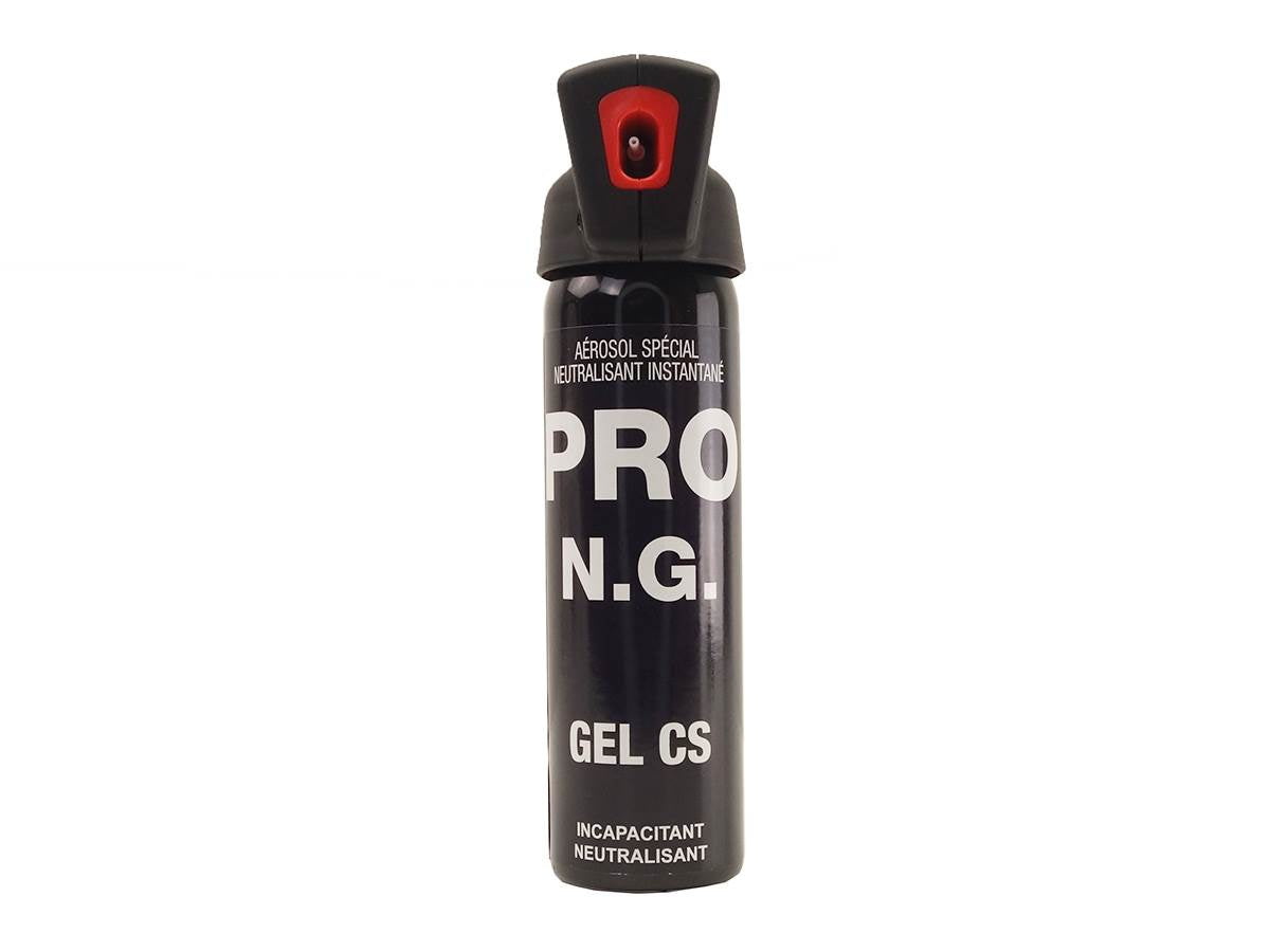 Aérosol de défense GEL 100ML CS Poignée NG (15sec 6m)